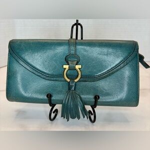 Salvatore Ferragamo Vintage Gancini long wallet